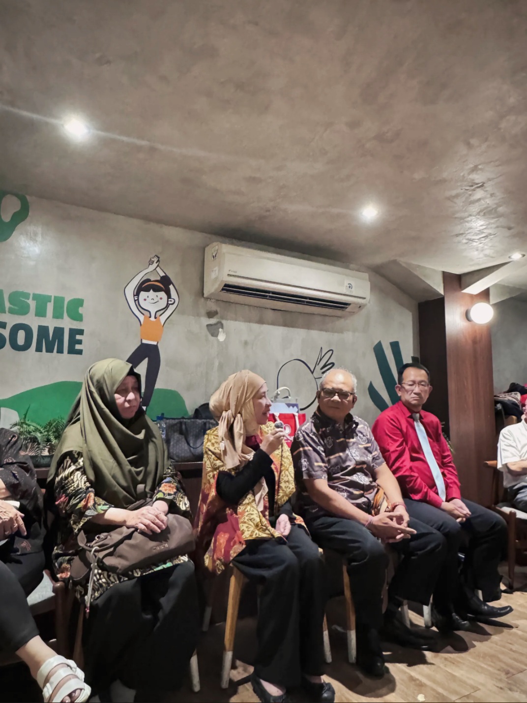 Dinner talk show dan sharing session